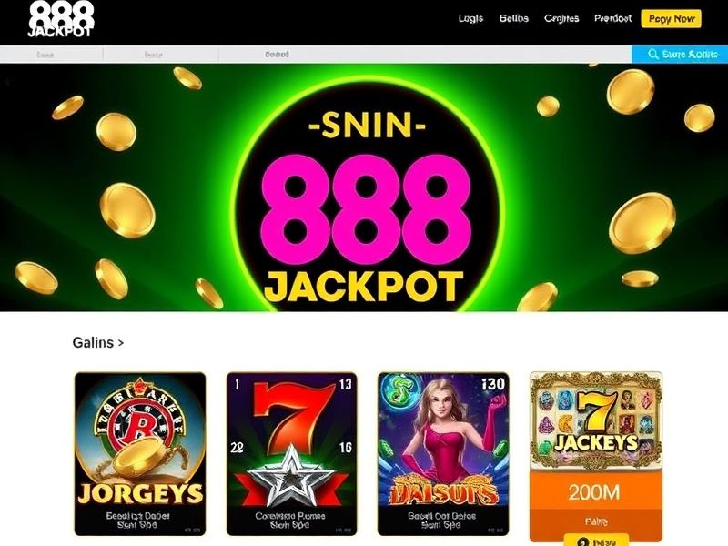 Discover the thrill of 888 jackpot games at online casinos. Learn about progressive jackpots, strategies, and bonuses to maximize your wins.